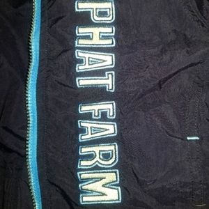 Phat Farm All City Athletiques  nylon zip up jacket